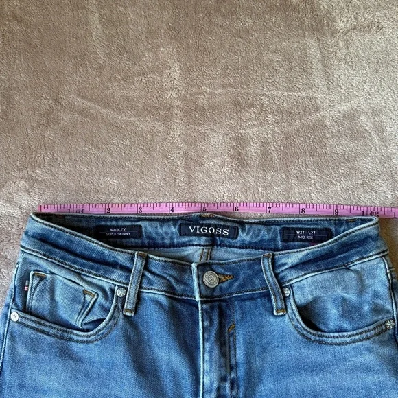 Vigoss Blue Denim Jeans - Picture 5 of 9